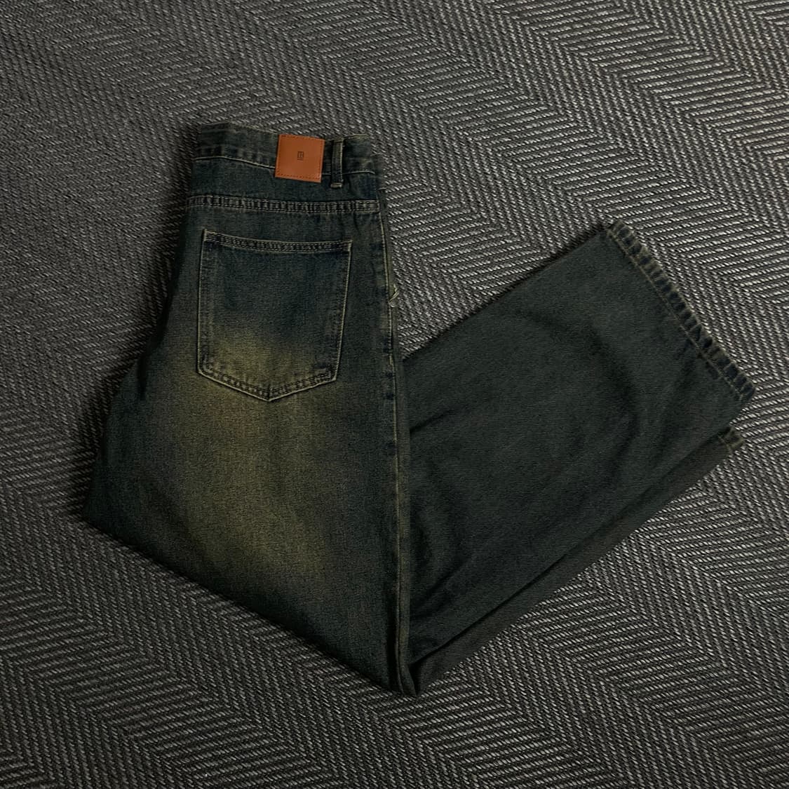 디미트리블랙 벌룬핏 워싱 데님 팬츠 y 4596 상품이미지1