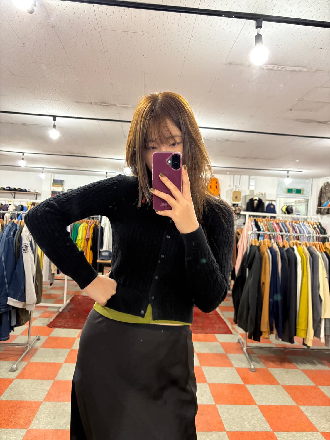 폴로 꽈베기 가디건 상품이미지1