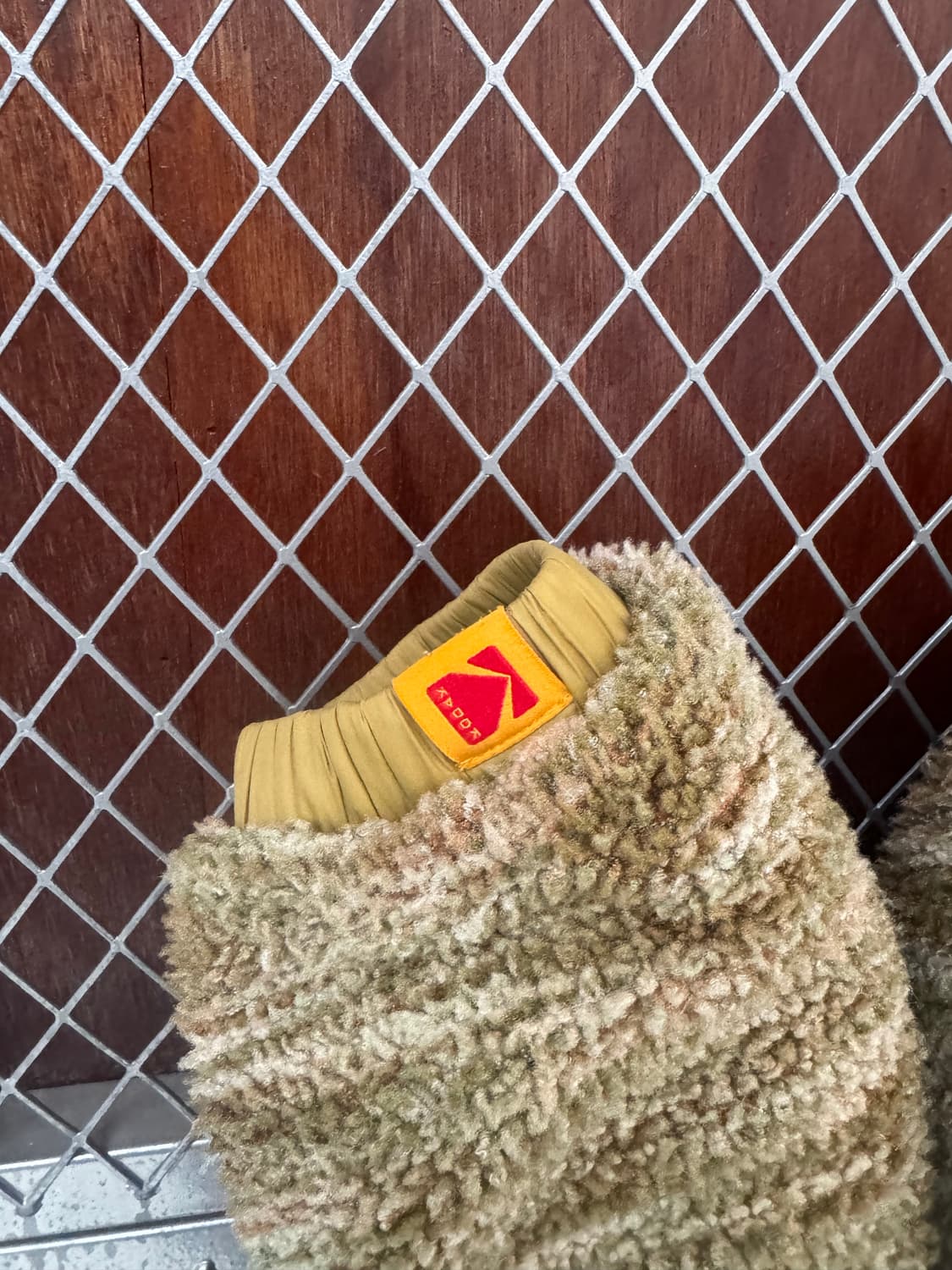 kodak 코닥 뽀글이 리버시블 쉐르파 양털 후리스 자켓 S 상품이미지6