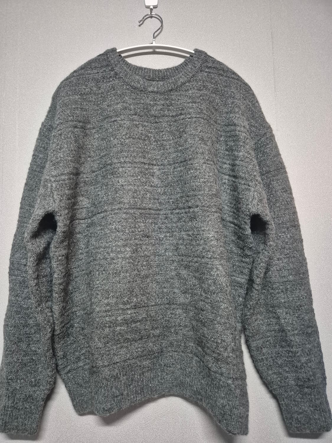 파브레가 플로센 알파카 블렌드 니트(차콜) 2 상품이미지1