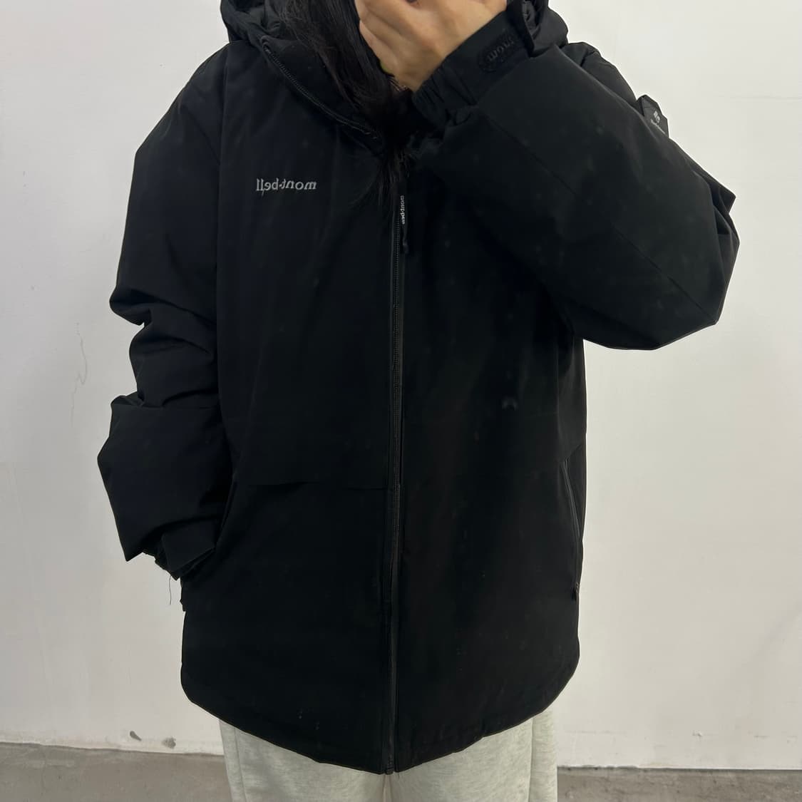 몽벨 후드 패딩[1696] 상품이미지2