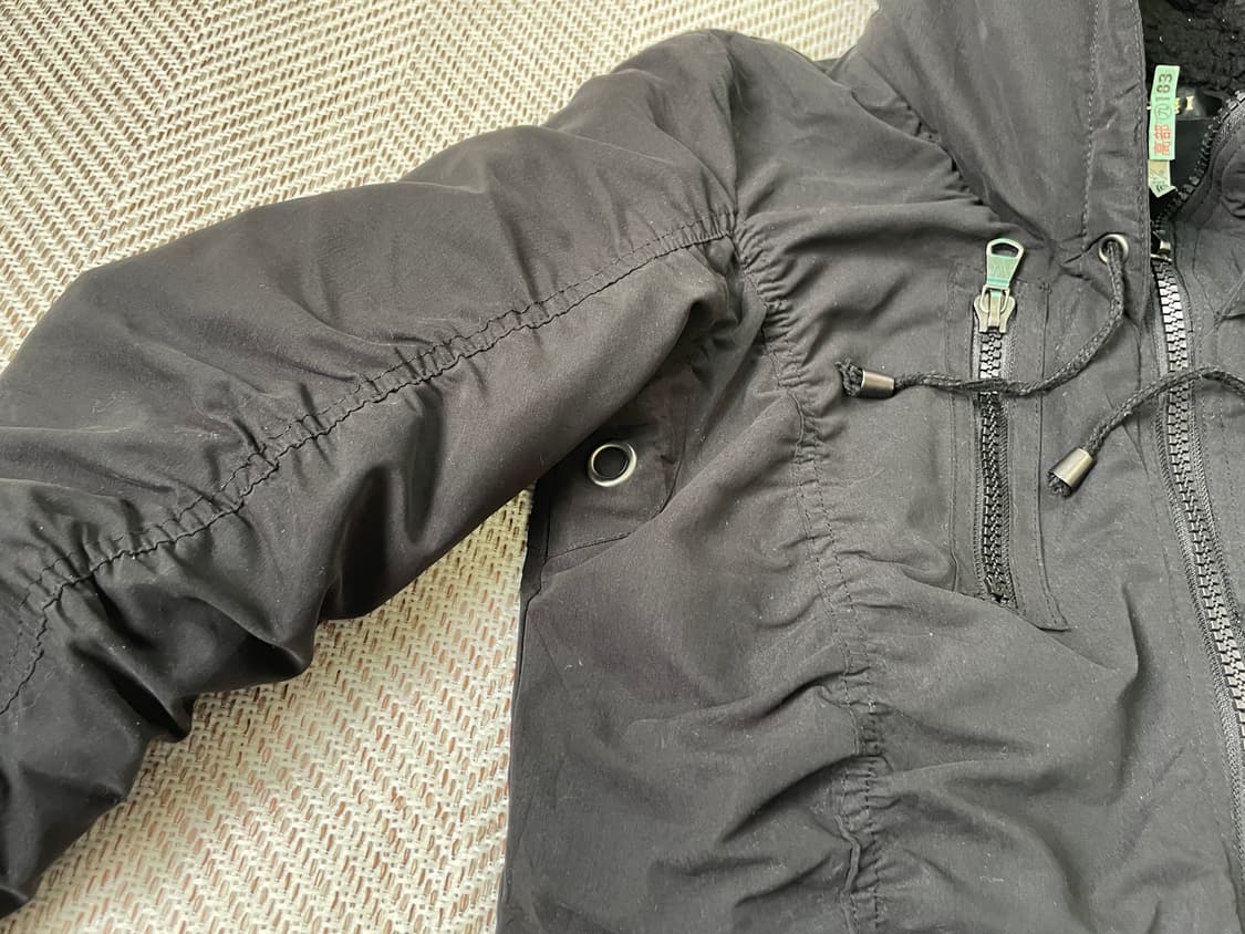 H.cmii 셔링 블루종 자켓 y2k goa J03212 상품이미지3