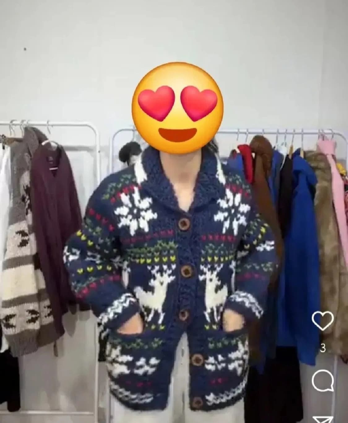 캐나다 사슴 코위찬 네이비 55/66추천 상품이미지7