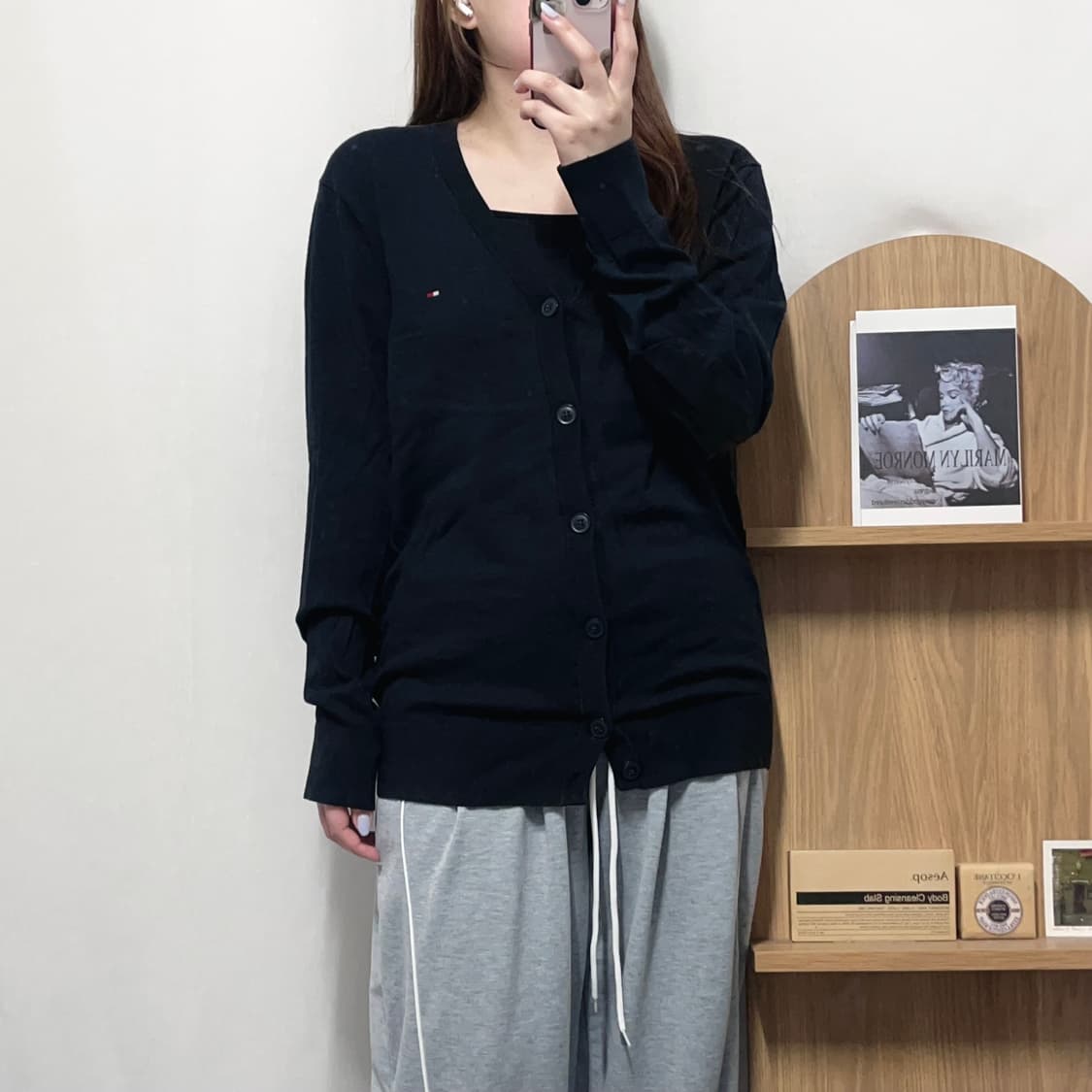 [정품] 타미 블랙 가디건 [ M ] 상품이미지2