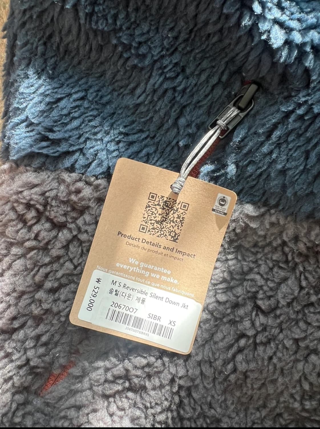 파타고니아 리버서블 다운패딩 xs 후리스 패딩  상품이미지6