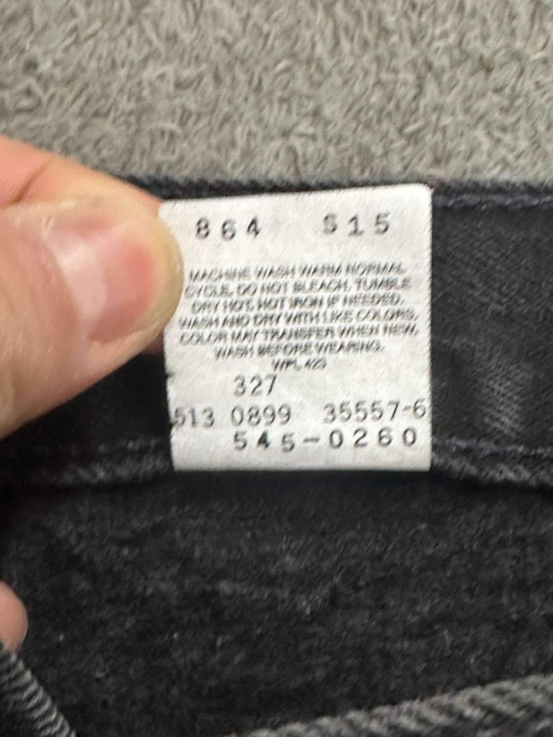 1999' 리바이스 545 데님 팬츠 38x32 상품이미지8