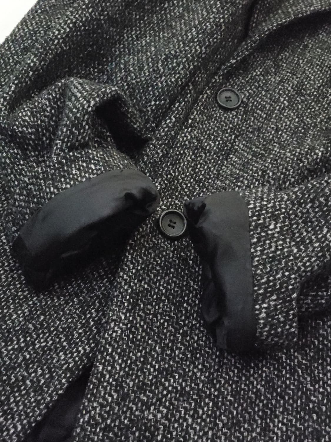 헤링본 싱글 코트 m 상품이미지4