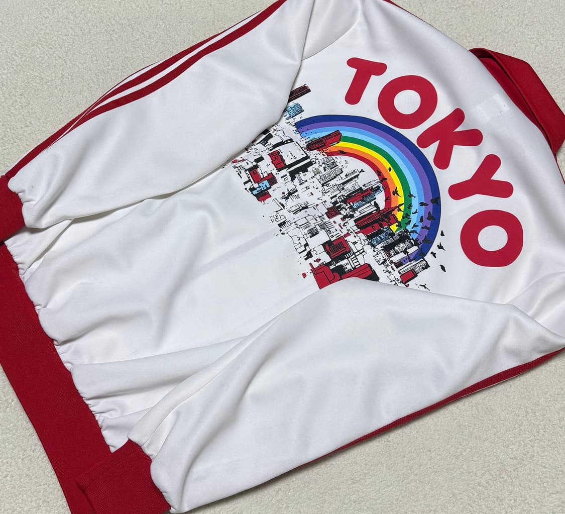 아디다스 도쿄 흰빨 화이트 레드 져지 상품이미지7