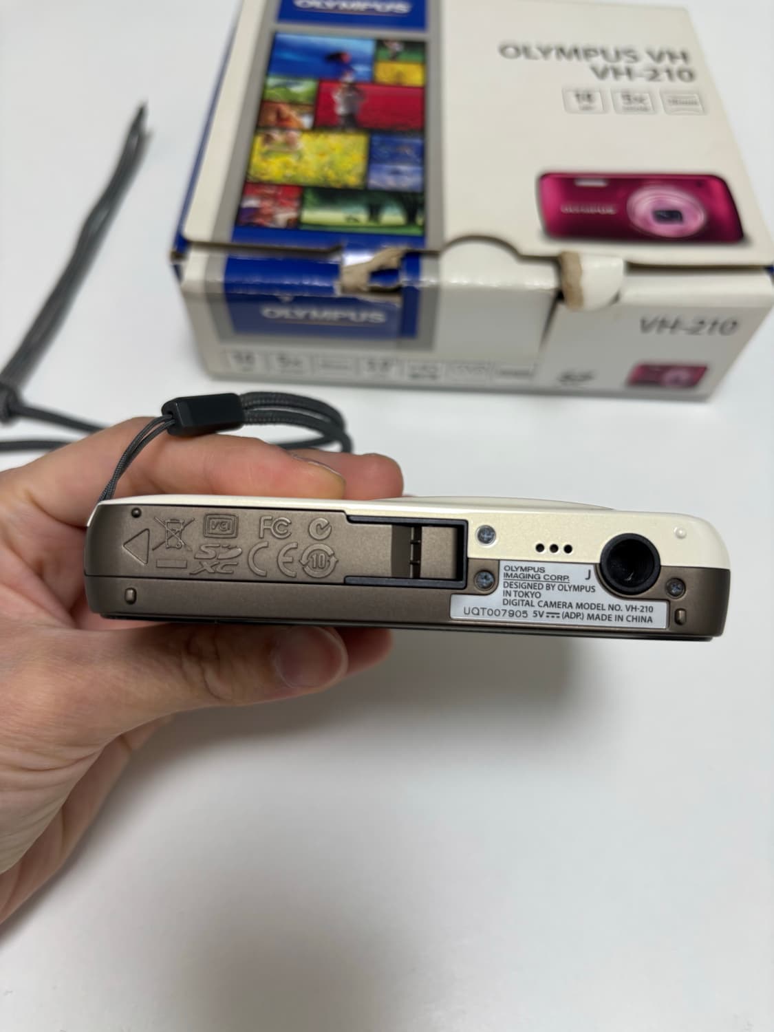 작례o, 소프트포커스) 올림푸스 VH-210 화이트 상품이미지5