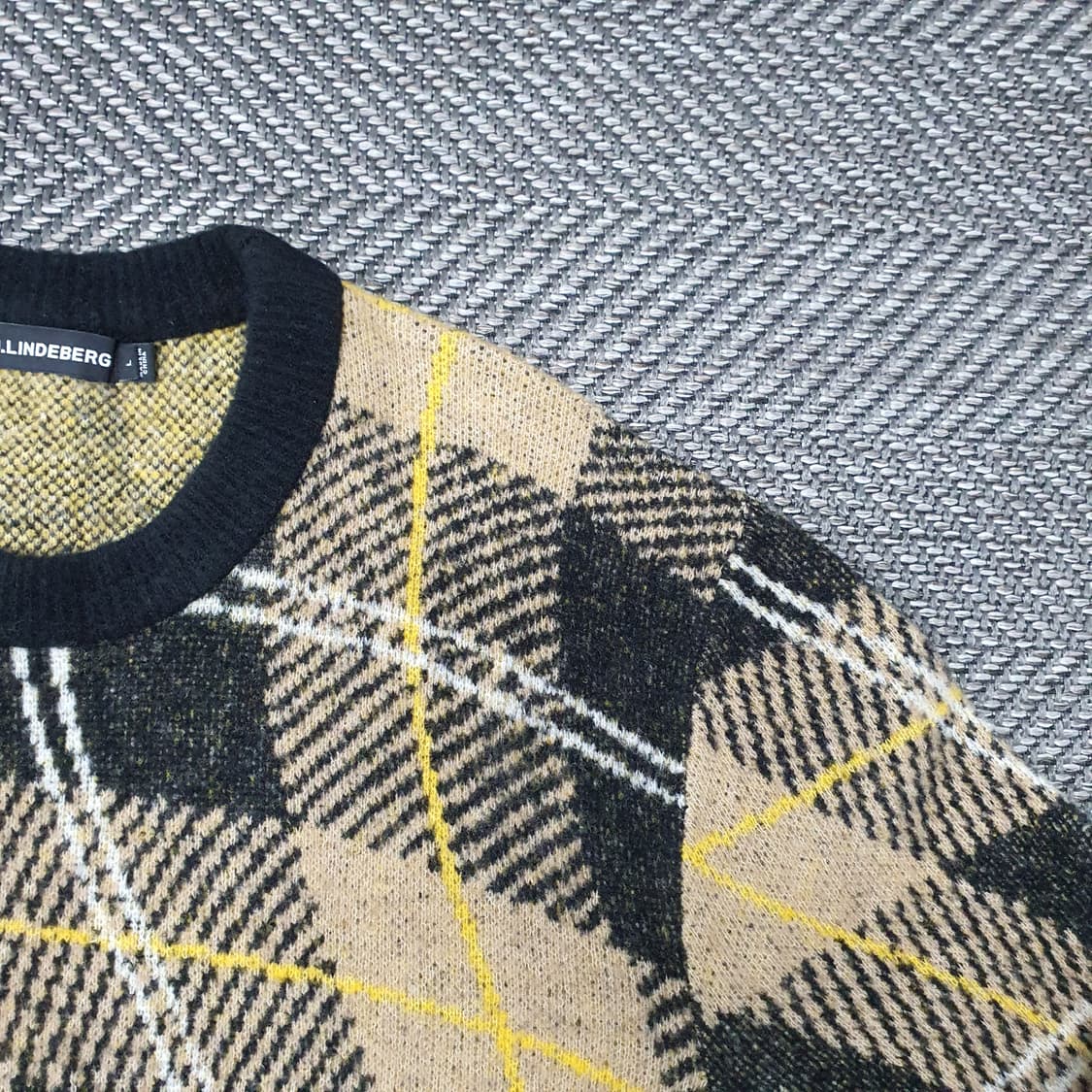 제이린드버그 골프웨어 메리노울 니트 스웨터 남자105 상품이미지4