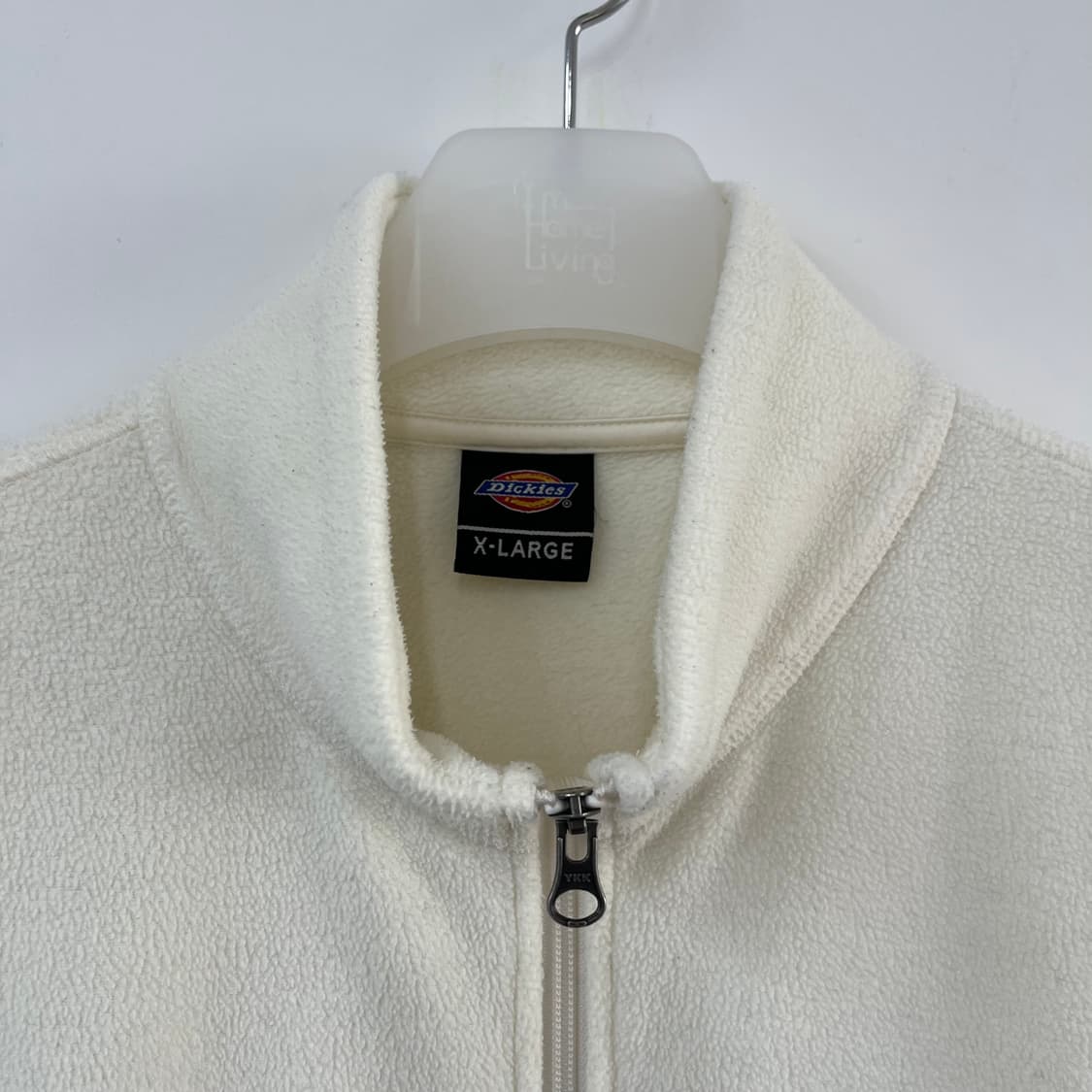 디키즈 자수로고 크림 플리스 후리스 집업 상품이미지5