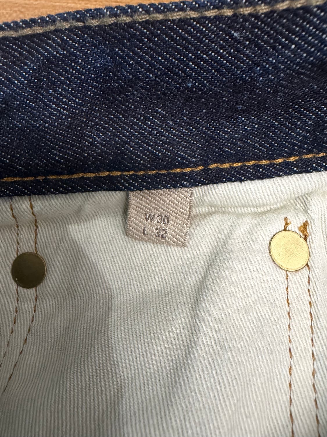 버버리 브릿 생지 데님 30/32 상품이미지6