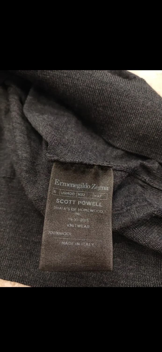 Ermenegildo Zegna COUTURE WOOL POLO KNIT 상품이미지7