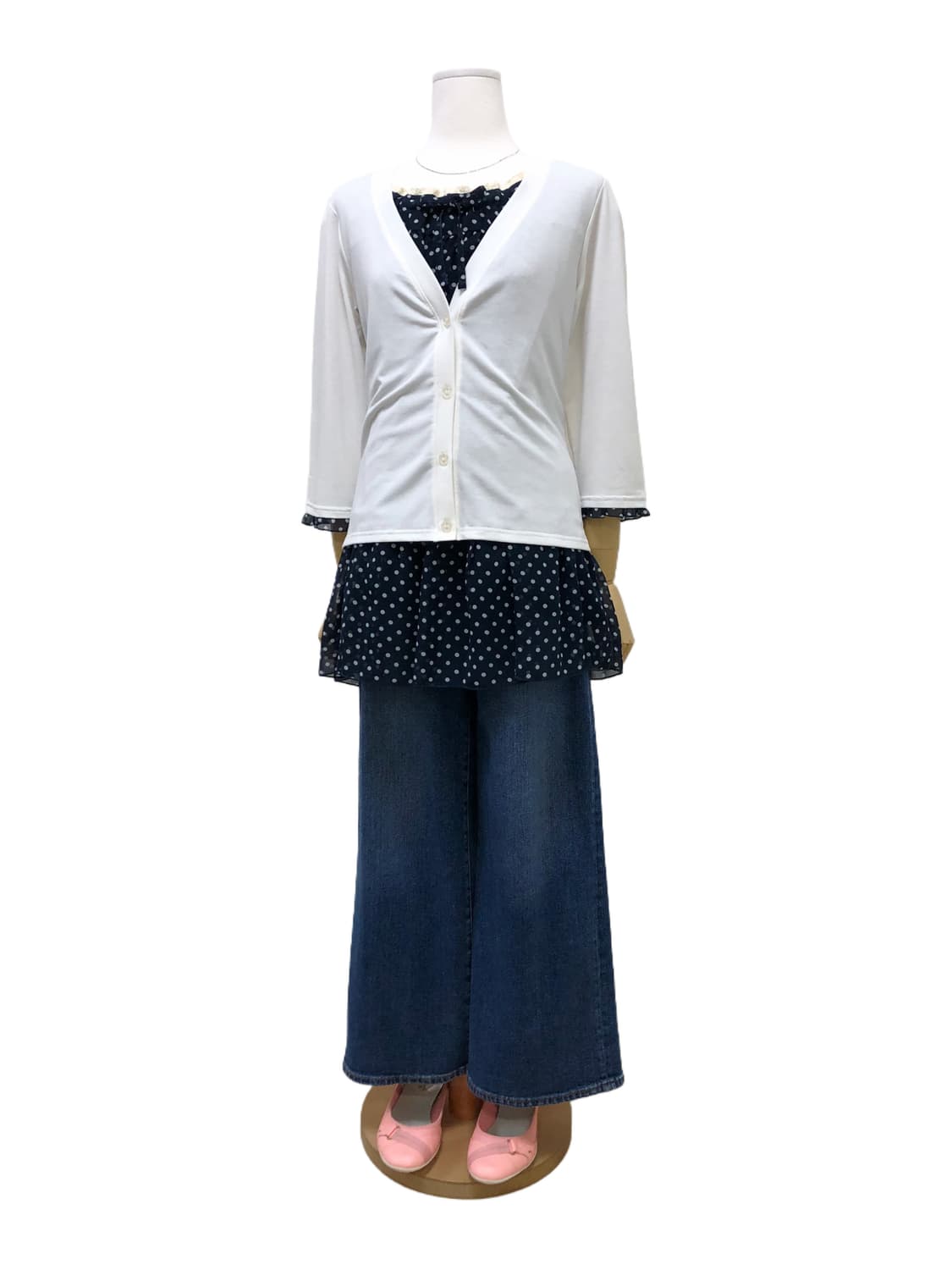 도트 레이어드st 튜닉 상품이미지2