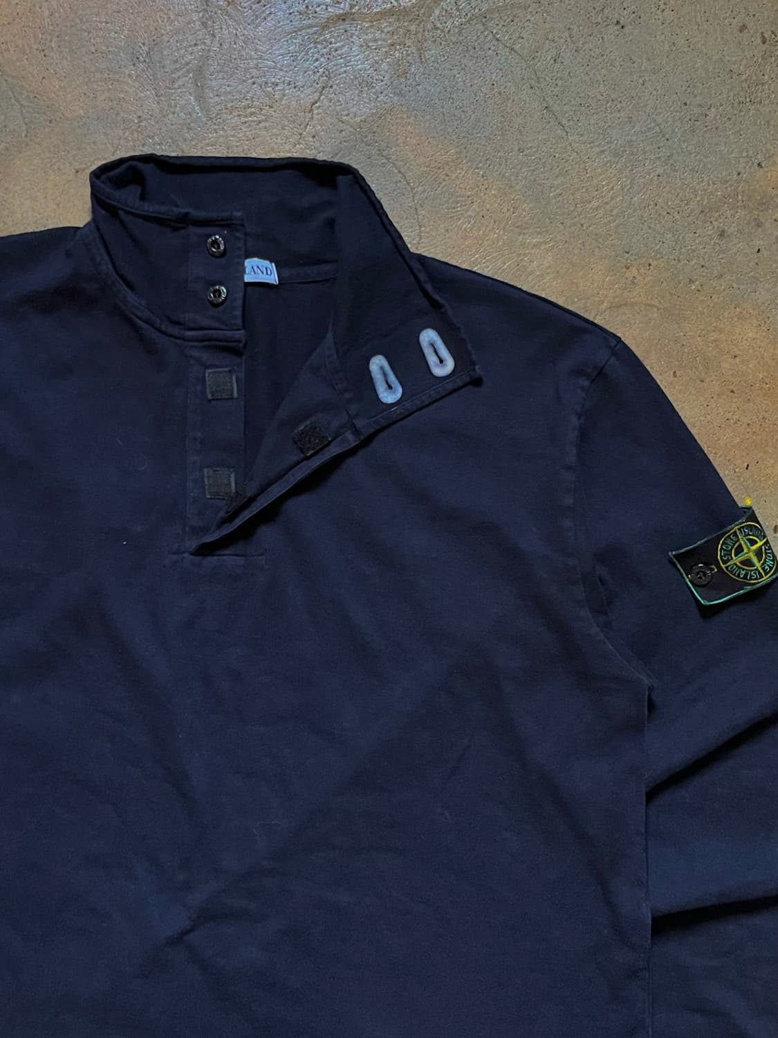 99SS 스톤아일랜드 아카이브 투 버튼 카라 넥 롱슬리브 상품이미지3