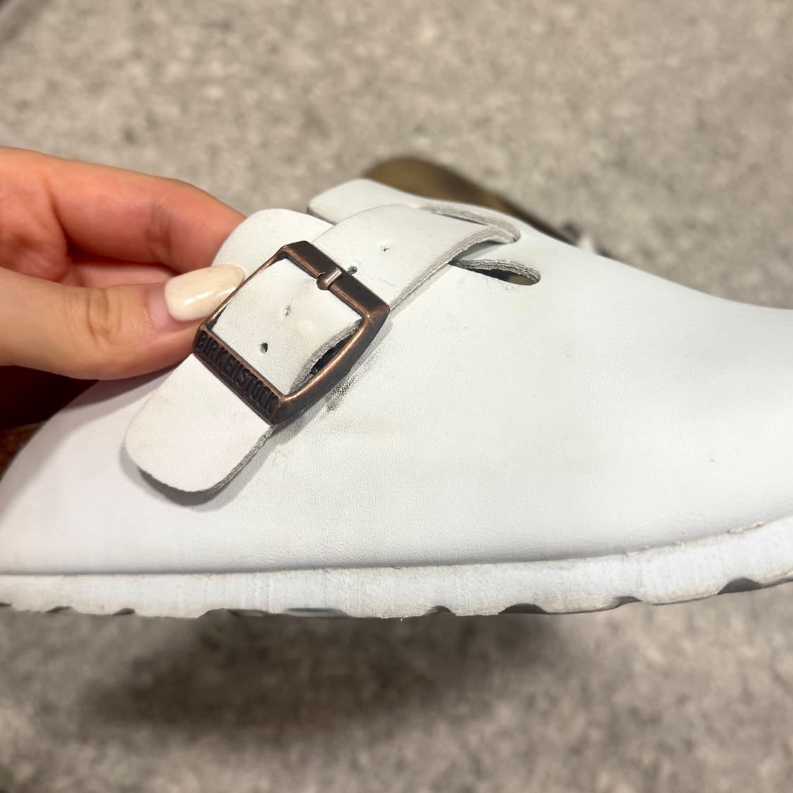 (37) 버켄스탁 보스턴 화이트 상품이미지3