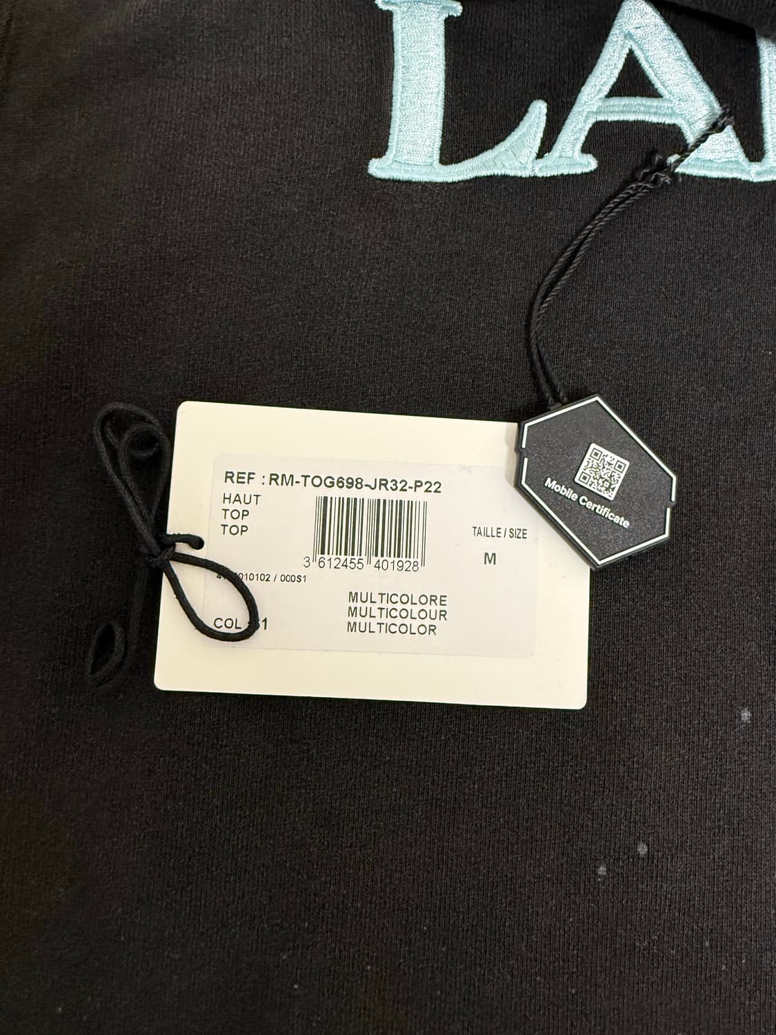 갤러리 디파트먼트x랑방 후드 M사이즈 새상품 상품이미지6