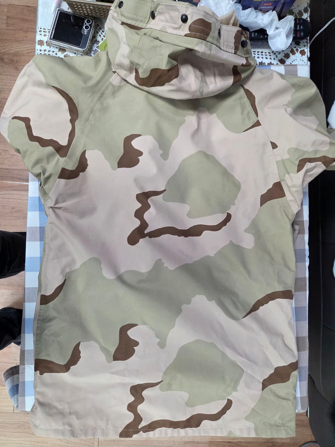 가슴85-95)ECWCS gen1 사막3색 고어텍스파카 상품이미지5