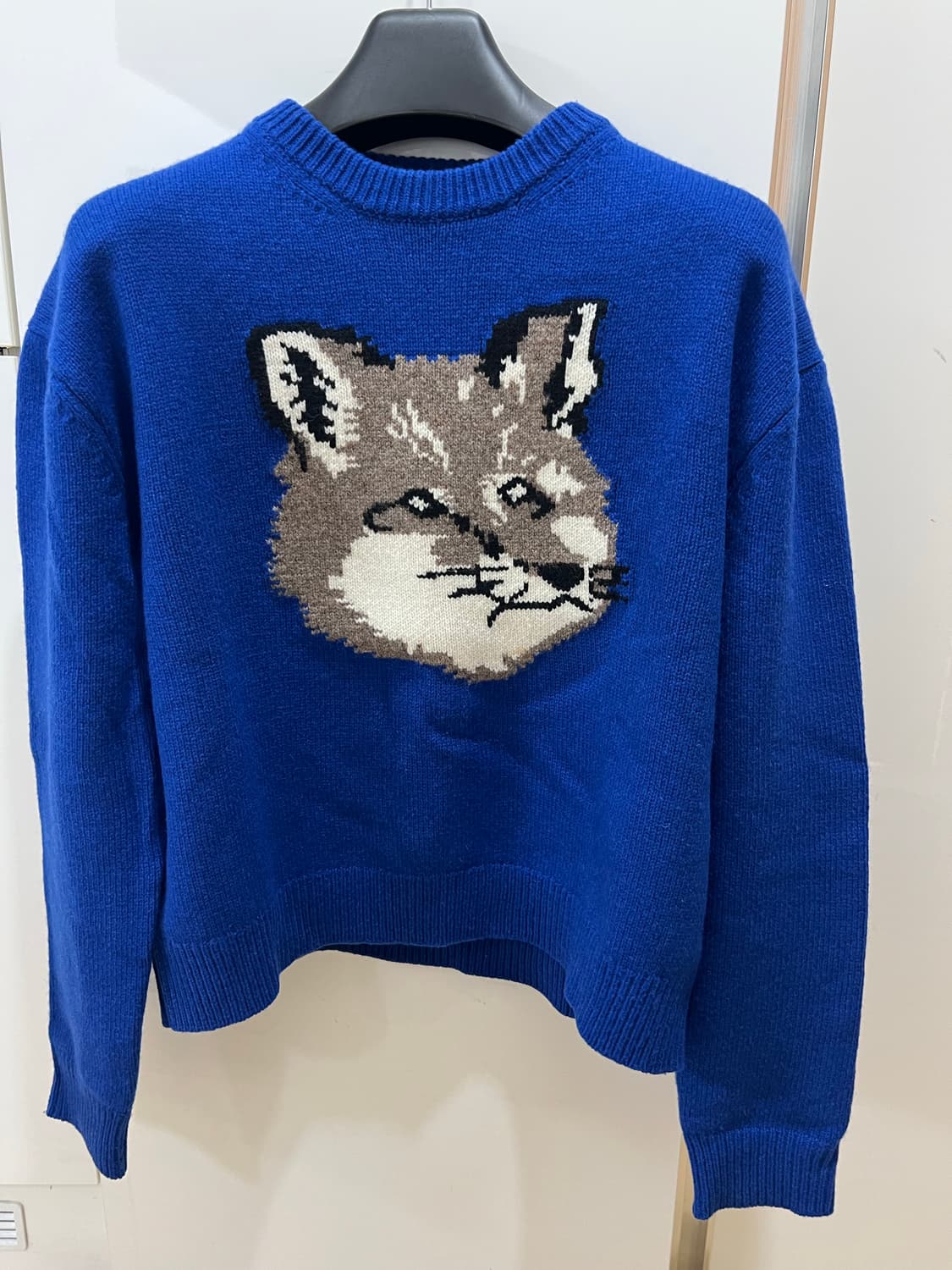 23fw 메종키츠네 빅폭스니트 L (새상품급) 상품이미지1