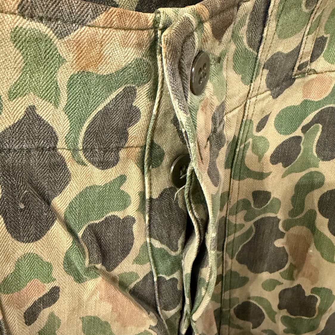 [32] 70s 국군 덕카모 덕헌트 팬츠 상품이미지4