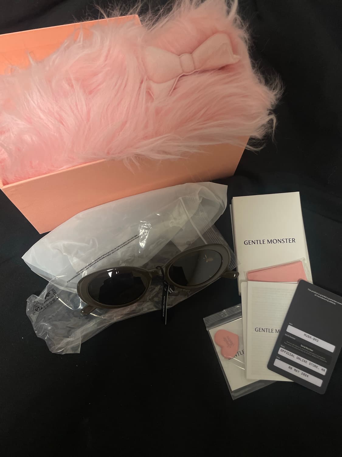 (새상품) 젠틀 몬스터 x 제니 젠틀 살롱 허쉬 BR3 브라운 상품이미지3