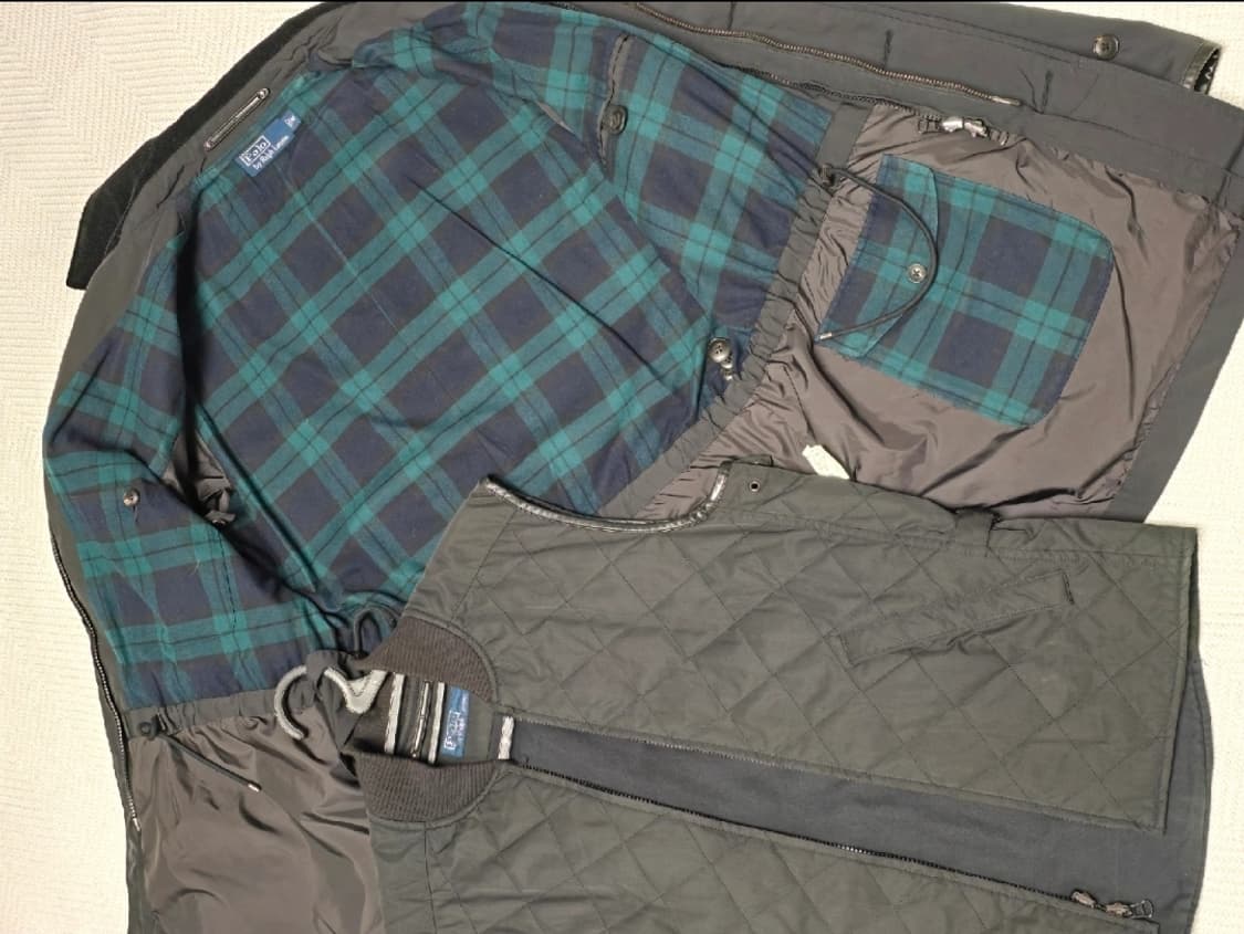 폴로 랄프로렌 남성 3way 맥코트 자켓 M(100) 블랙 상품이미지3