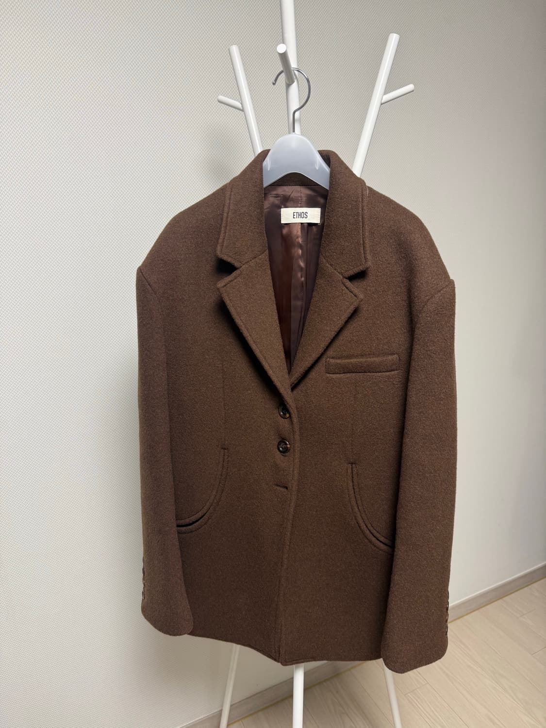 에토스 브라운 울자켓 상품이미지5
