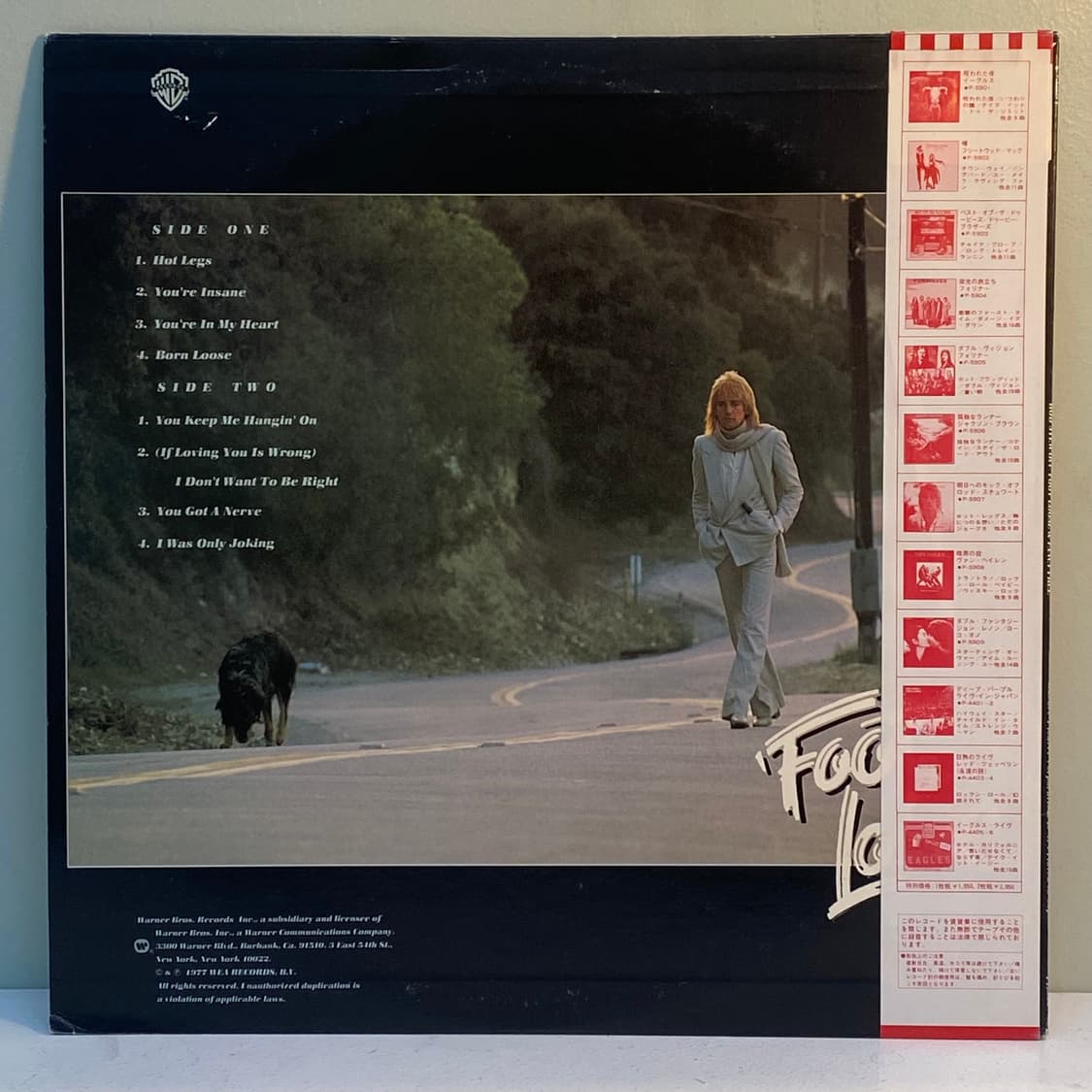 (LP) Rod Stewart -Foot Loose & Fancy Fre 상품이미지2