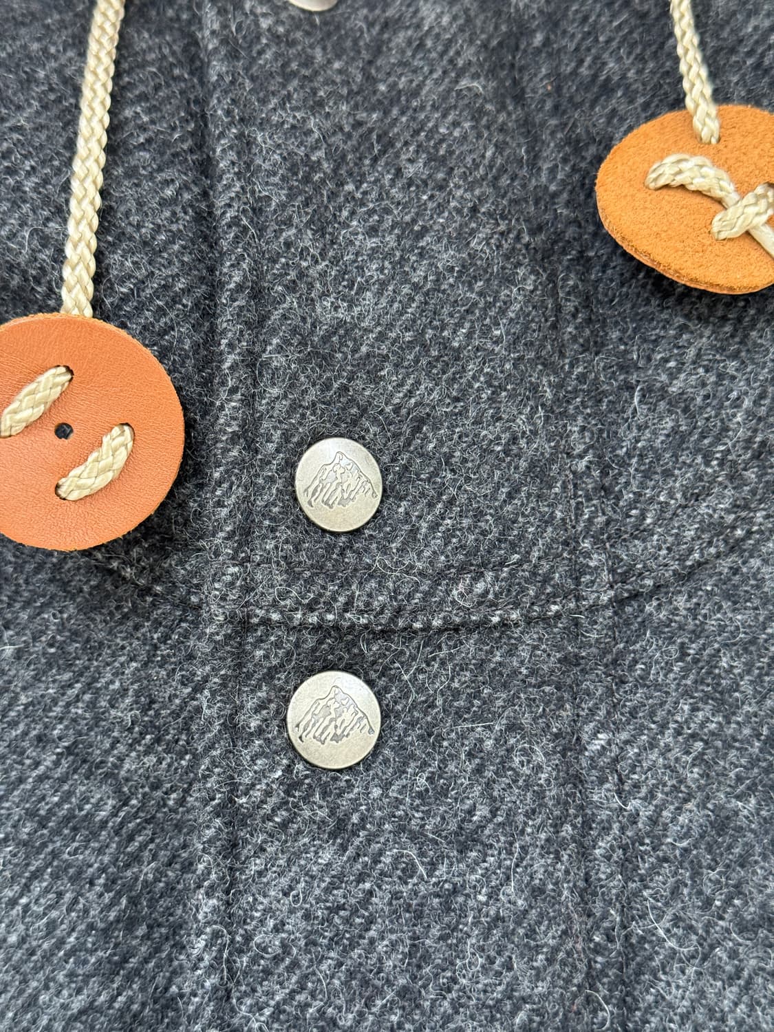 마운트 레이니어 디자인 트위드 다운 자켓 패딩 L 상품이미지4