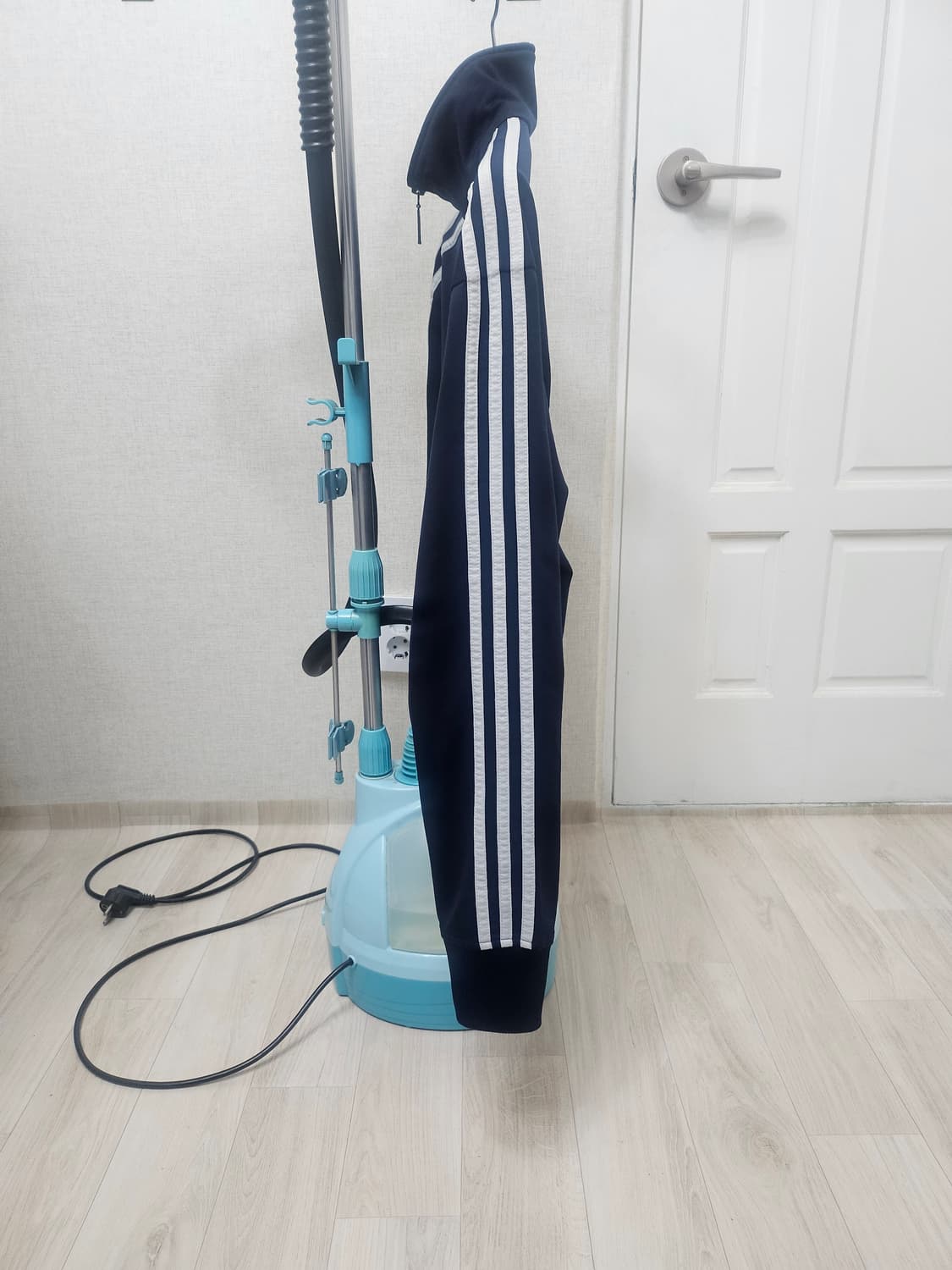 (100~105)L☆초대장급☆ 아디다스 파이어버드 [네이비] 트랙탑져지 상품이미지4