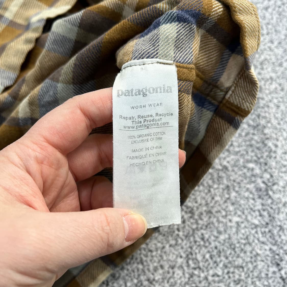 S 파타고니아 오가닉코튼 셔츠 0408M 상품이미지3