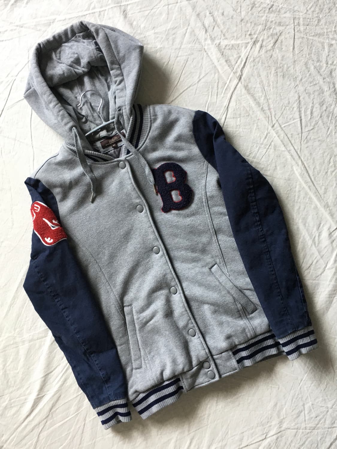 MLB 후드 바시티자켓 상품이미지3