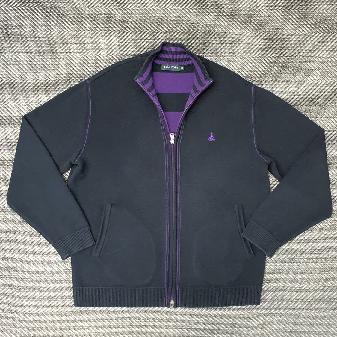 빈폴 집업 면니트 가디건 남자105 상품이미지1