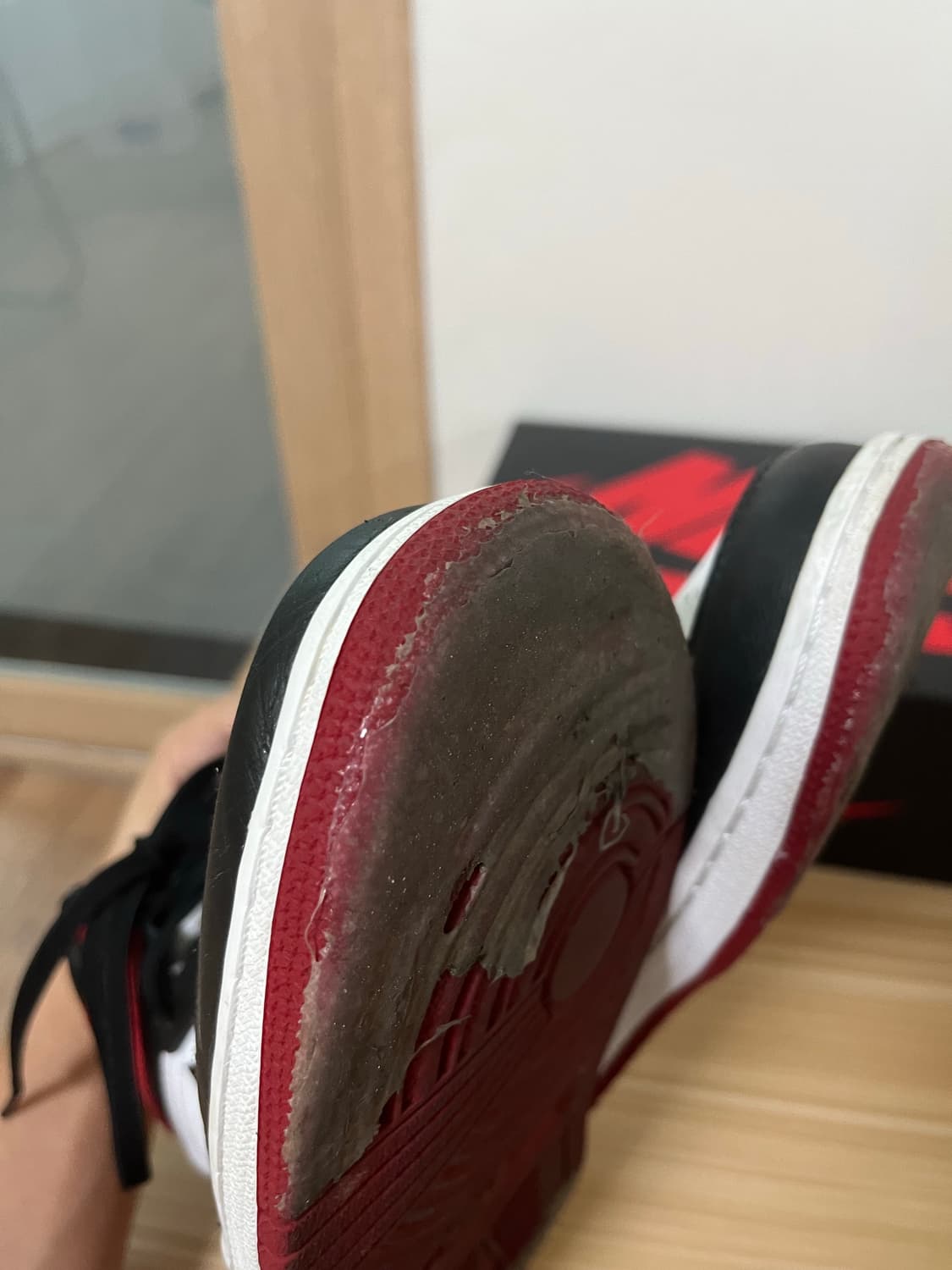 [255] 나이키 조던1 og 하이 블랙토 2016 상품이미지6