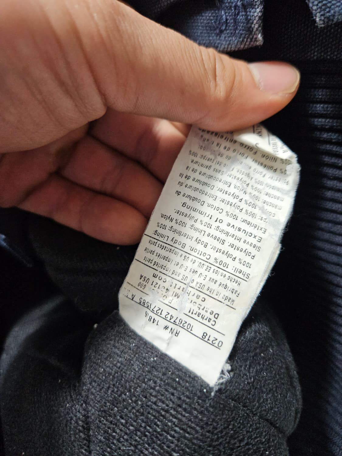 칼하트 덕액티브 자켓 J140 후드집업 M 상품이미지6