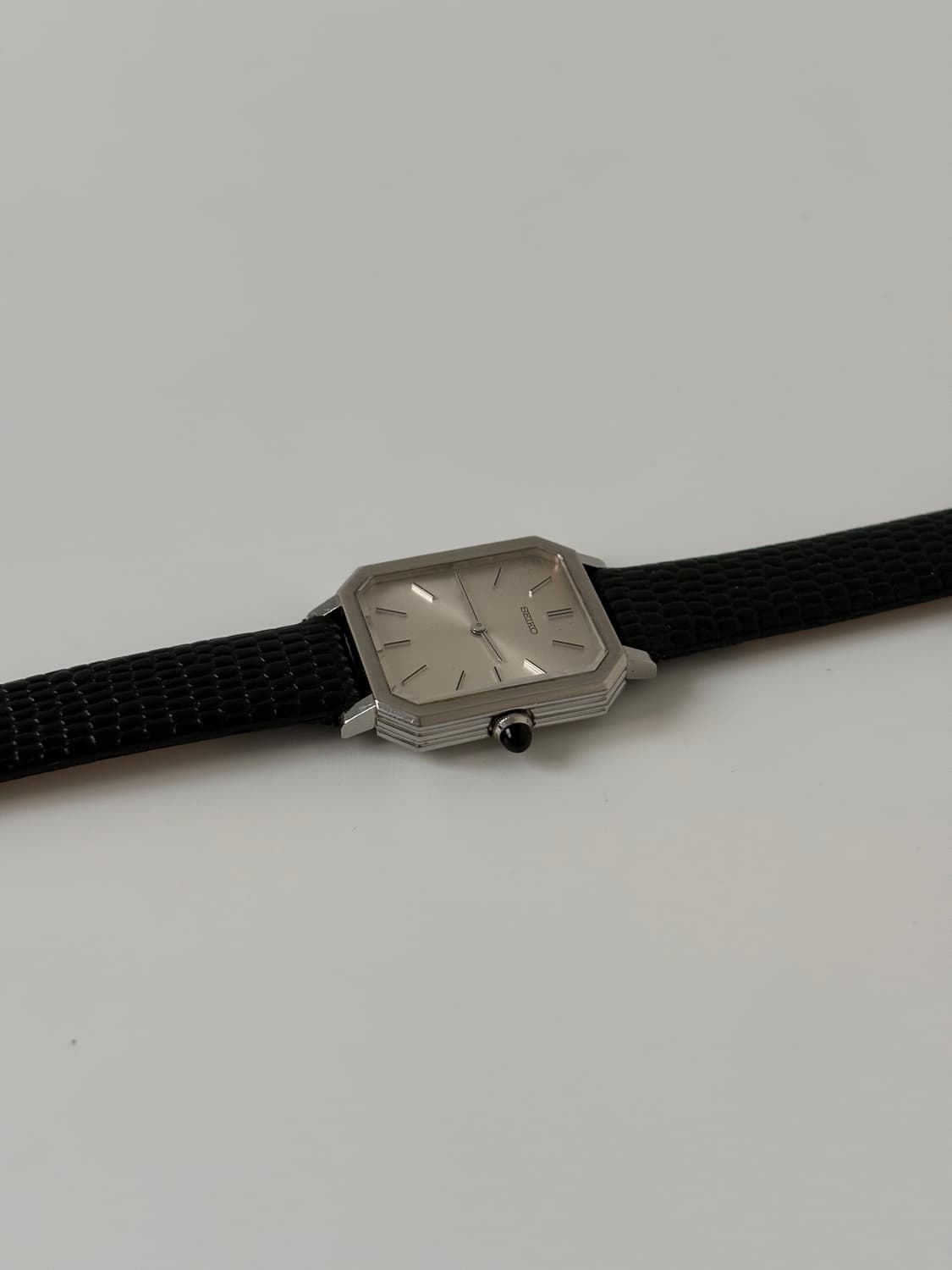 1980s Silver Square Ladies Quartz 상품이미지5