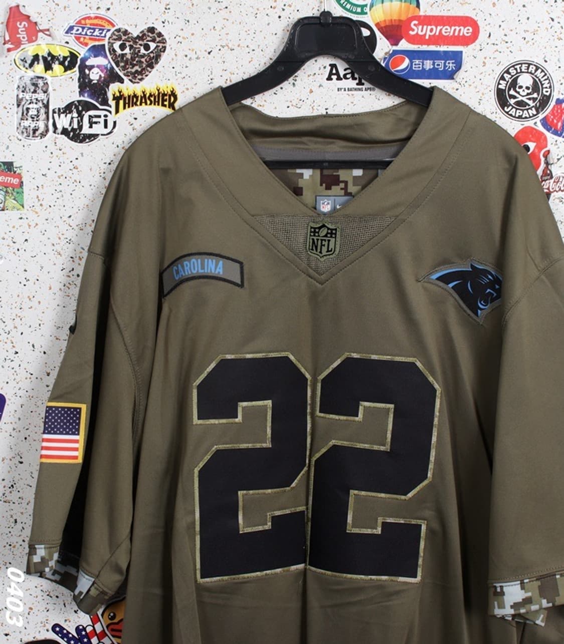 나이키 샌프란시스코 49ERS 크리스천 맥캐프리 리미티드저지27-6 상품이미지2