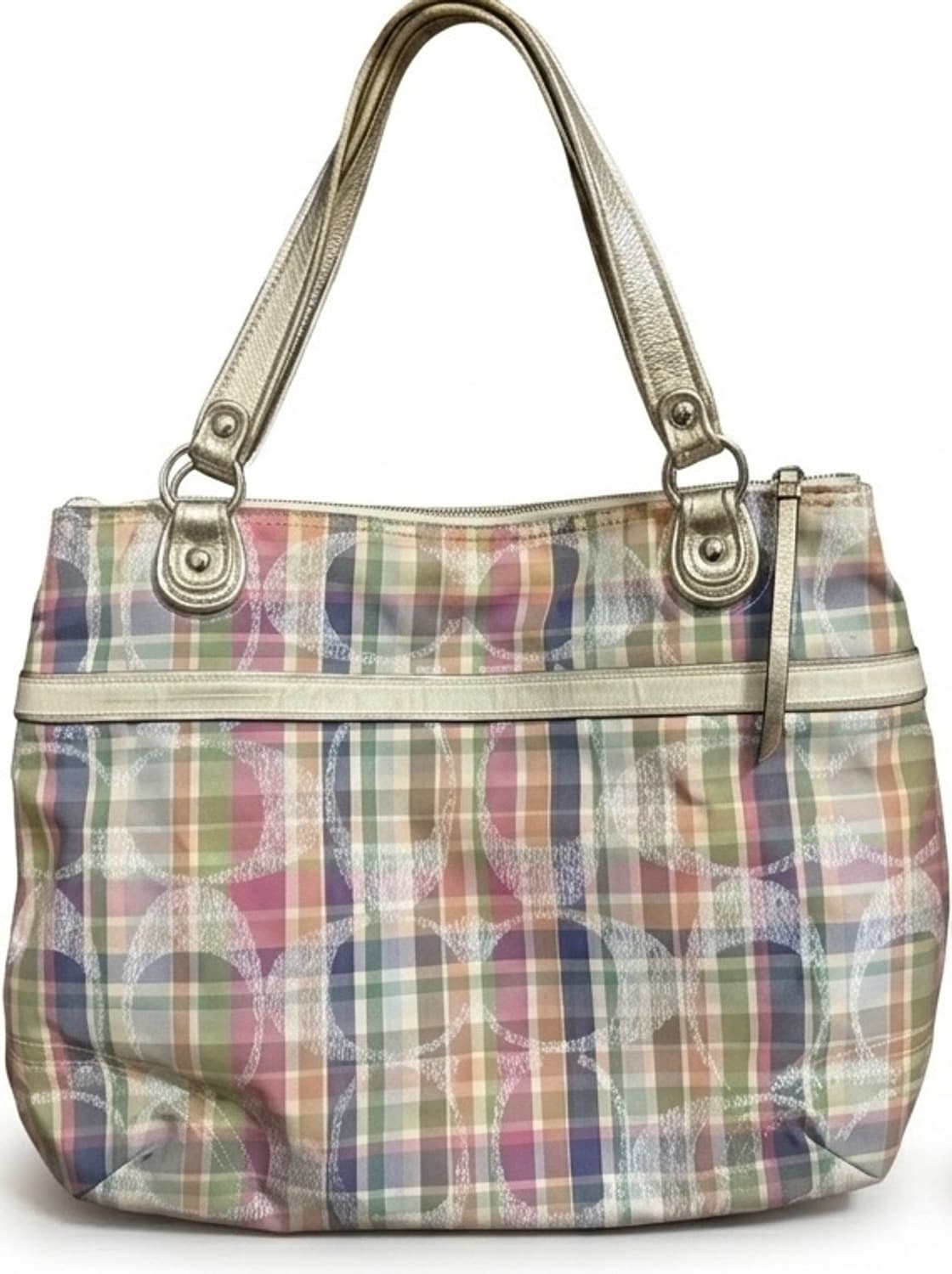 코치 매드라스 시그니처 패턴 토트백 상품이미지2