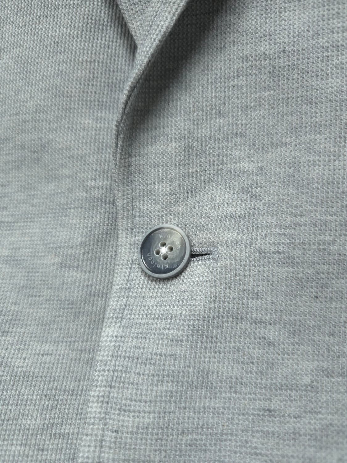 [킨록] 남성용 그레이 비즈니스 캐주얼 자켓 (100사이즈) 상품이미지5