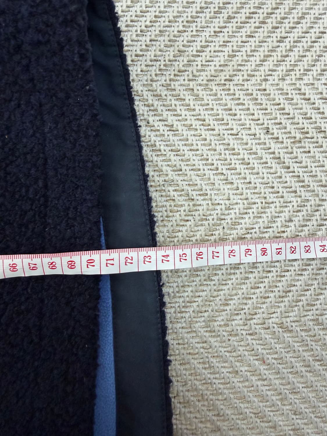 정품) 피엘라벤 남성 네이비 양털 플리스 후리스자켓 L 상품이미지10