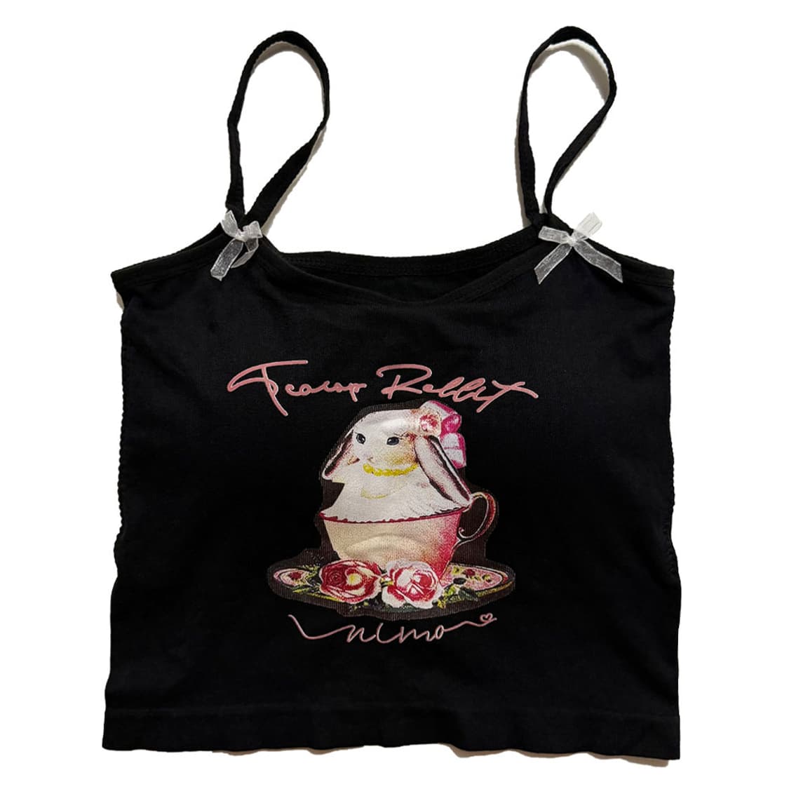 새상품 토끼 끈나시 (블랙) 상품이미지1