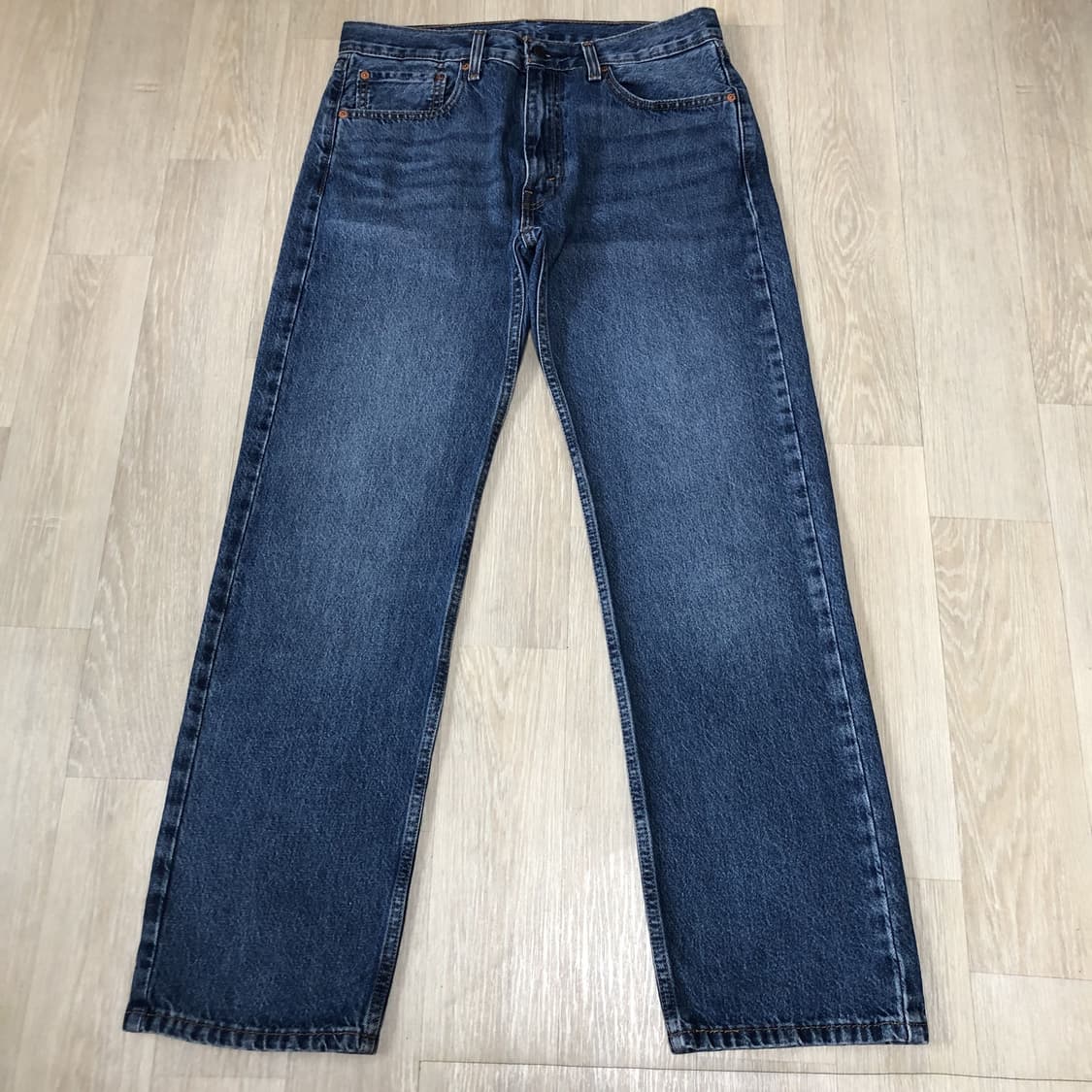 (32) 리바이스 Levi's 555 96 릴렉스 스트레이트진 중청 데님 상품이미지1