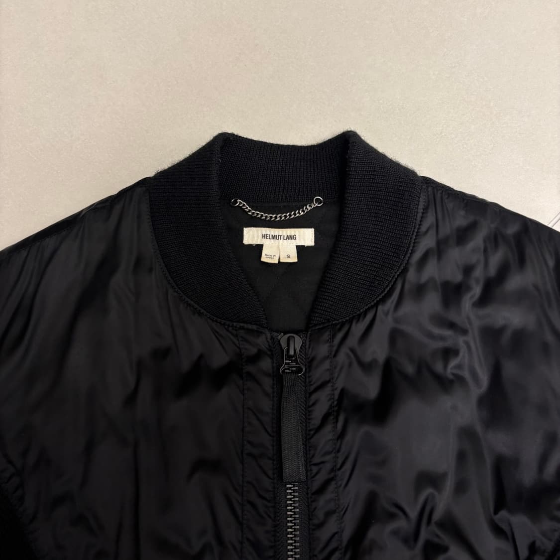 헬무트 랭 믹싱 봄버자켓 상품이미지3