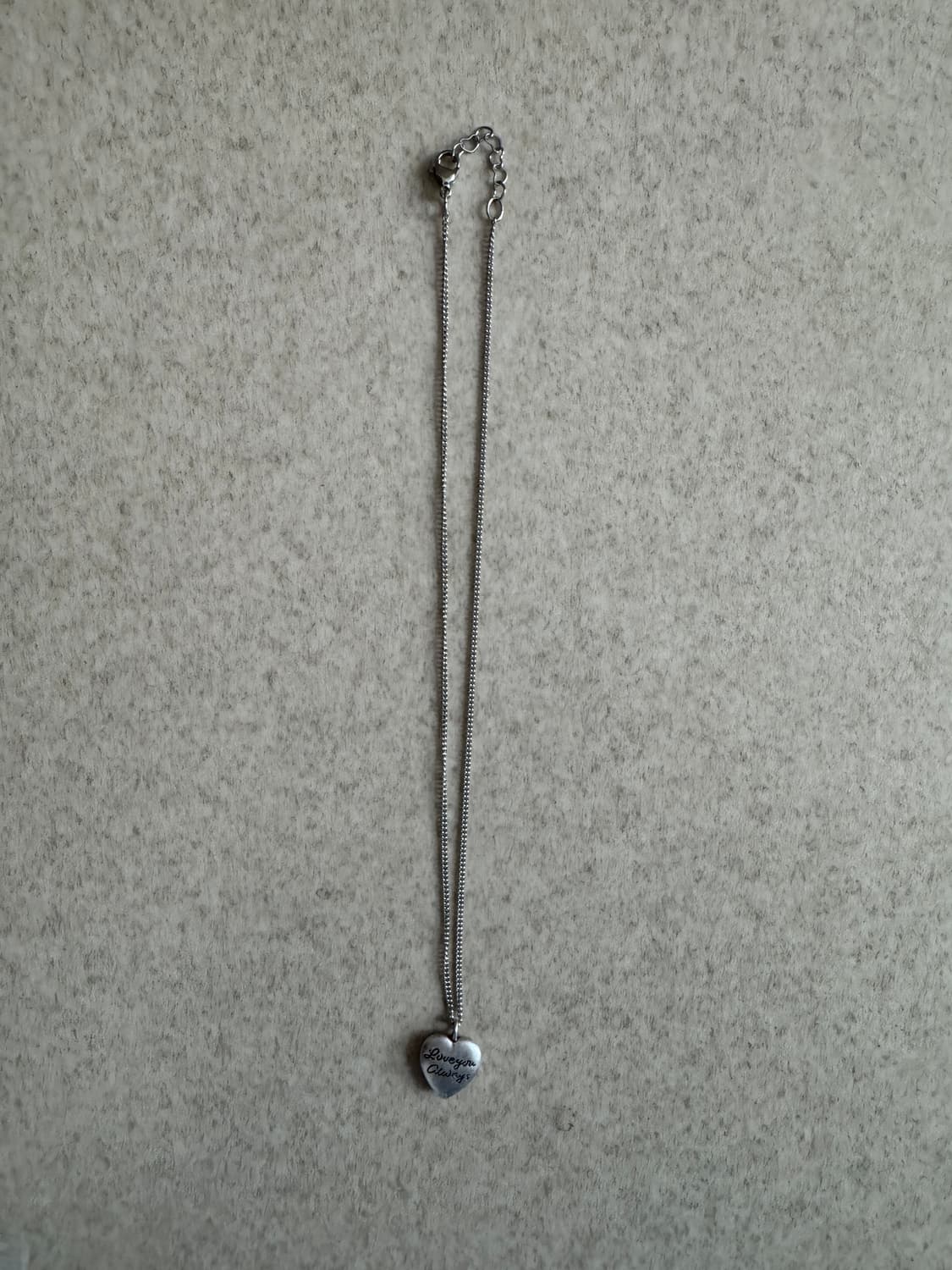 하트 팬던트 목걸이 상품이미지2