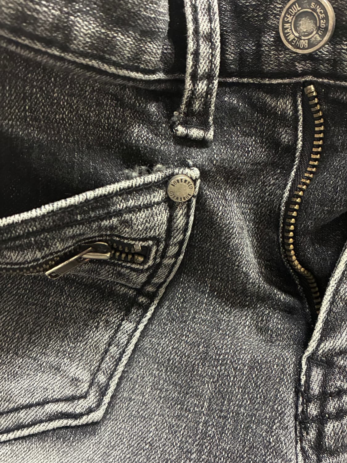 FRONT POCKET BOOTS CUT DENIM PAN 상품이미지6