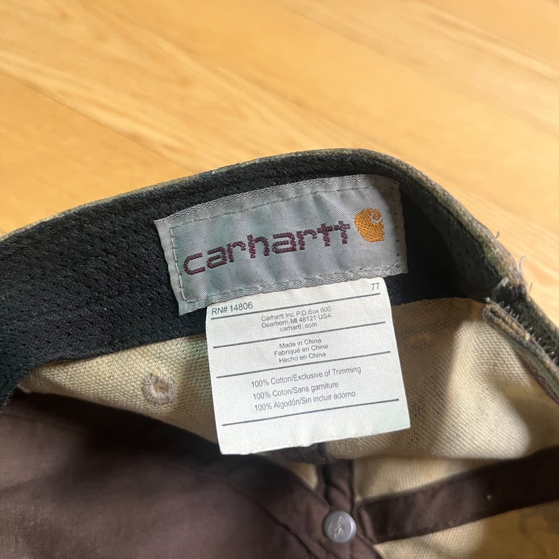 [OS] 칼하트 US 리얼트리 볼캡 상품이미지3