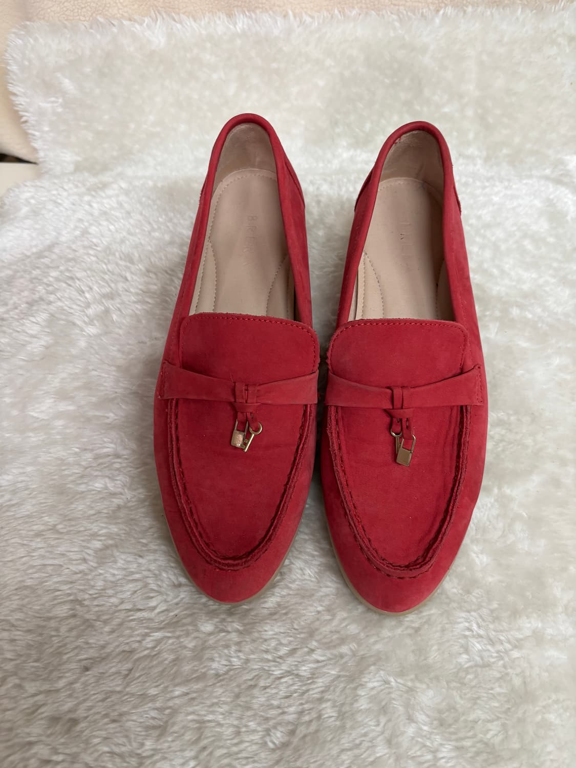 브레라(Brera) 스웨이드 자물쇠 장식 로퍼 상품이미지1