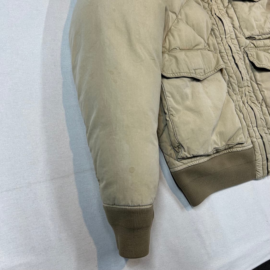 M) 폴로 랄프로렌 오리털 다이아 퀼팅 봄버 자켓 패딩 상품이미지4