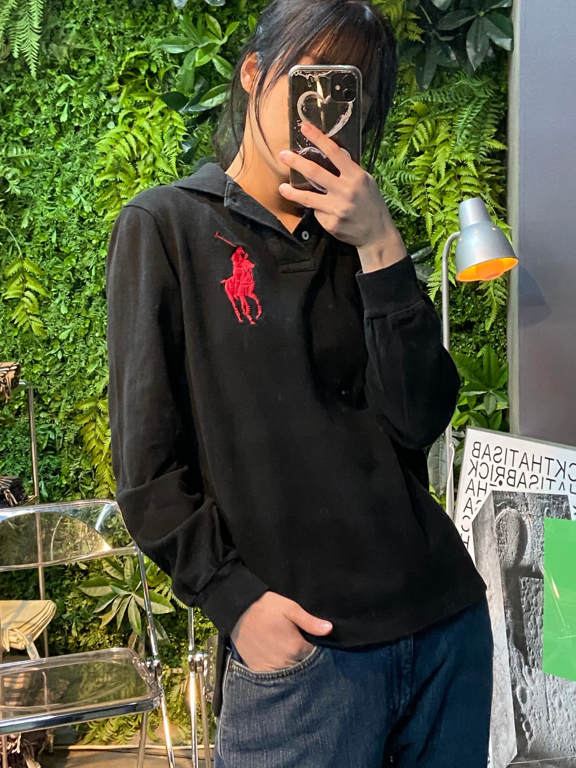 폴로 랄프로렌 빅로고 pk 롱슬리브 상품이미지4