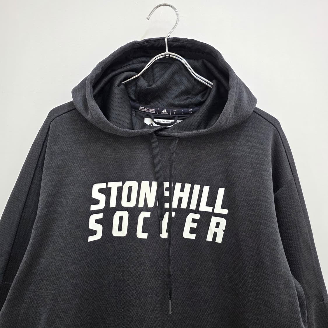 아디다스 클라이마웜 스톤힐 사커 팀웨어 약기모 후드티 상품이미지2